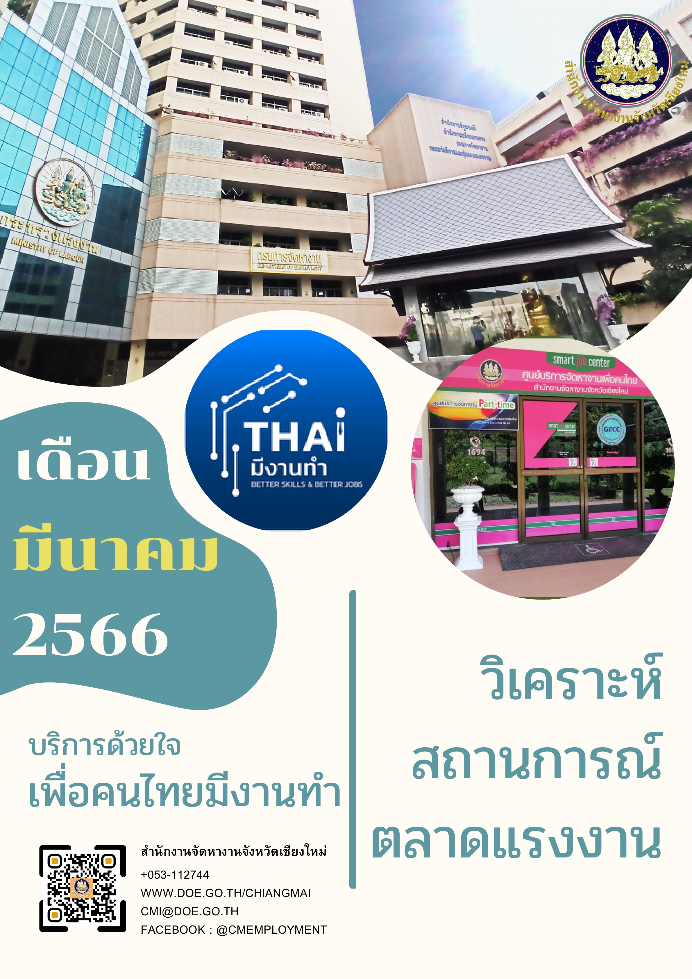 วิเคราะห์ความต้องการแรงงานเดือน มี.ค.66