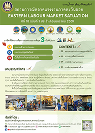 วารสารสถานการณ์ตลาดแรงงานภาคตะวันออก ปีที่ 18 ฉบับที่ 1 ประจำเดือนมกราคม 2569
