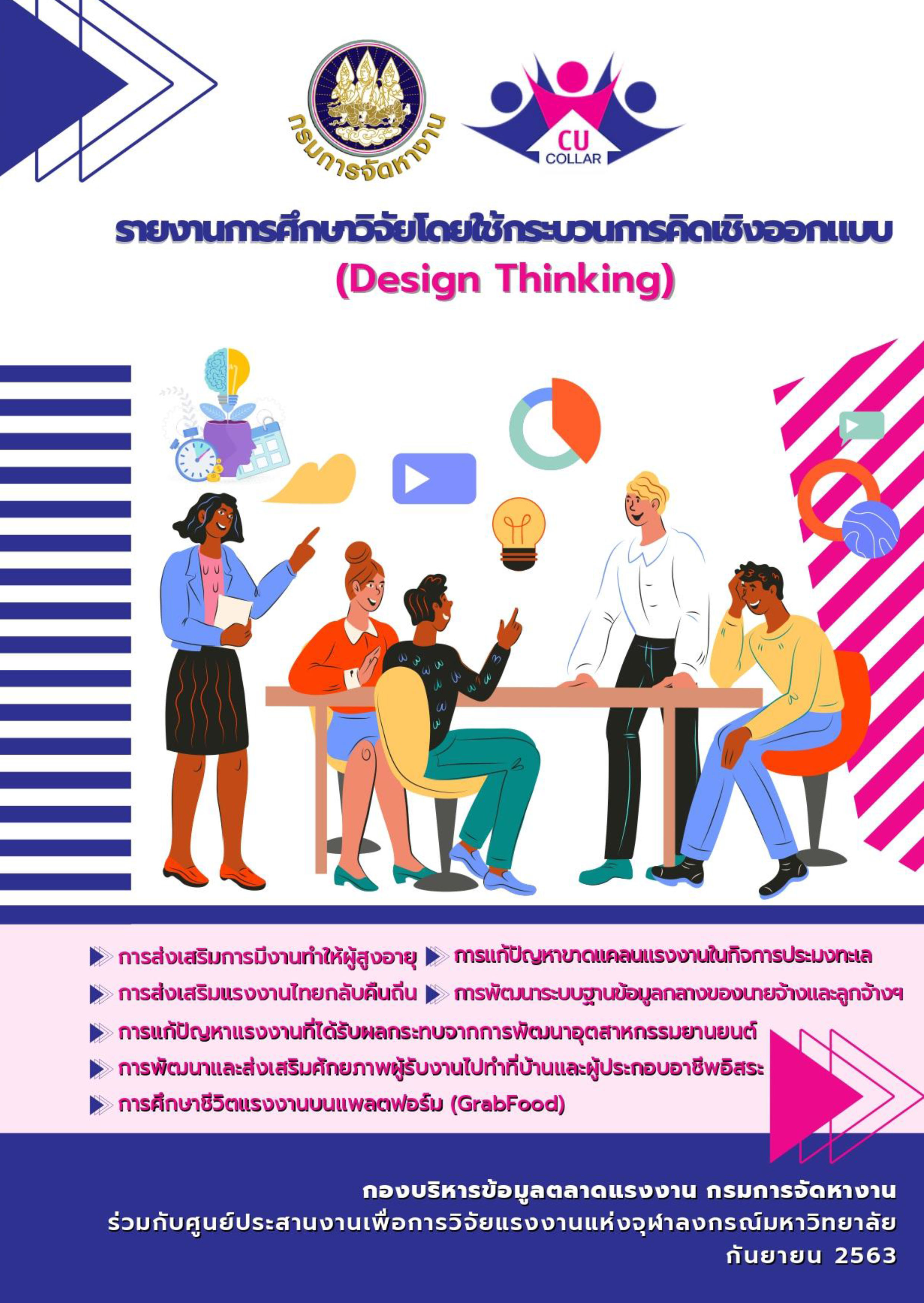 รายงานการศึกษาวิจัยโดยใช้กระบวนการคิดเชิงออกแบบ (Design Thinking)