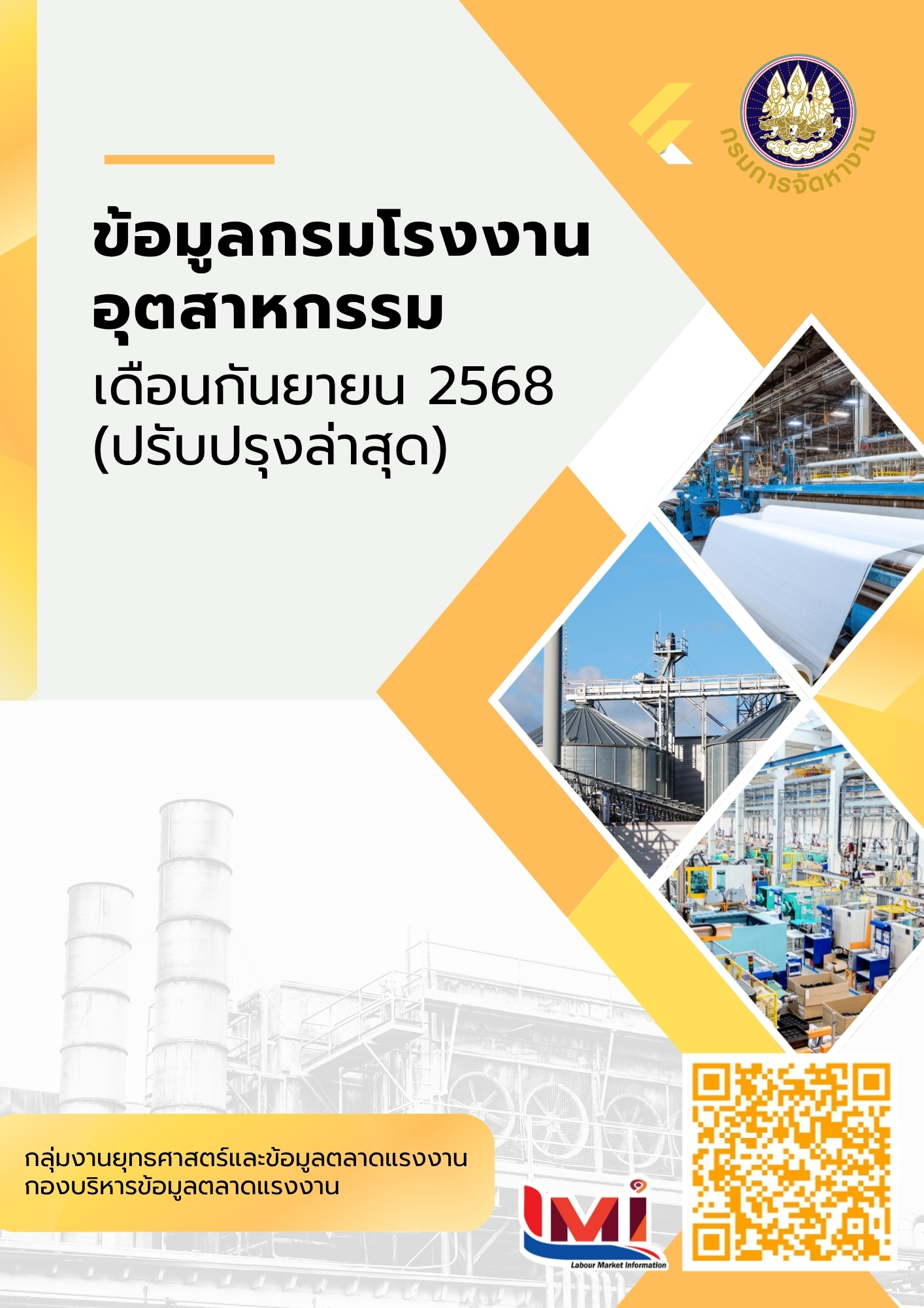 ข้อมูลกรมโรงงานอุตสาหกรรม เดือนกันยายน 2568