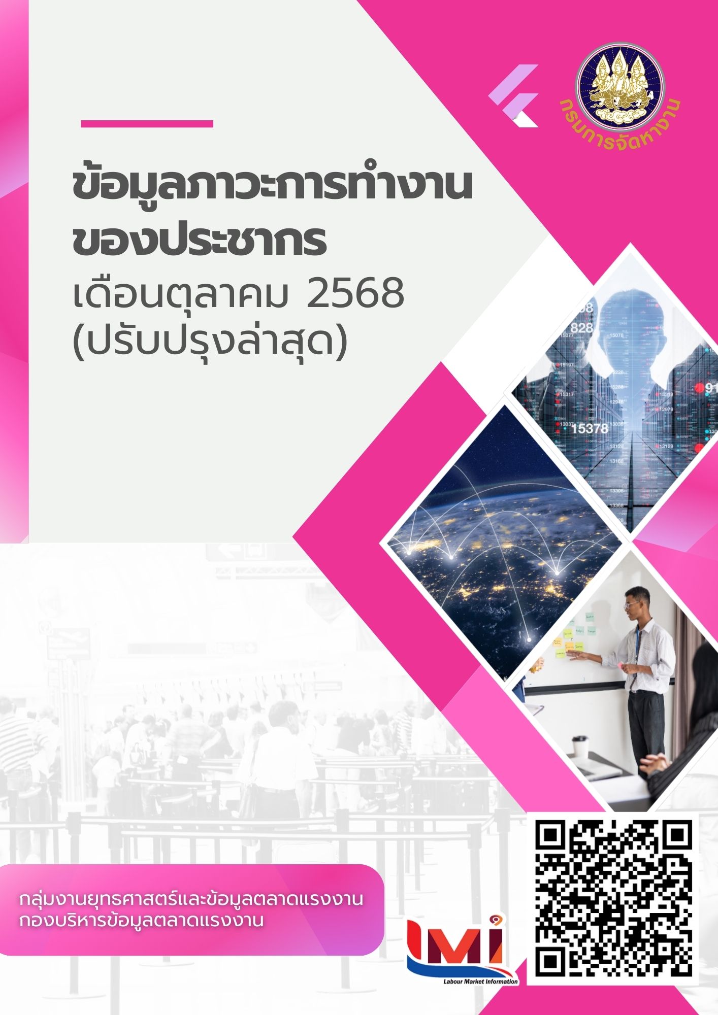 ข้อมูลภาวะการทำงานของประชากร เดือนตุลาคม 2568