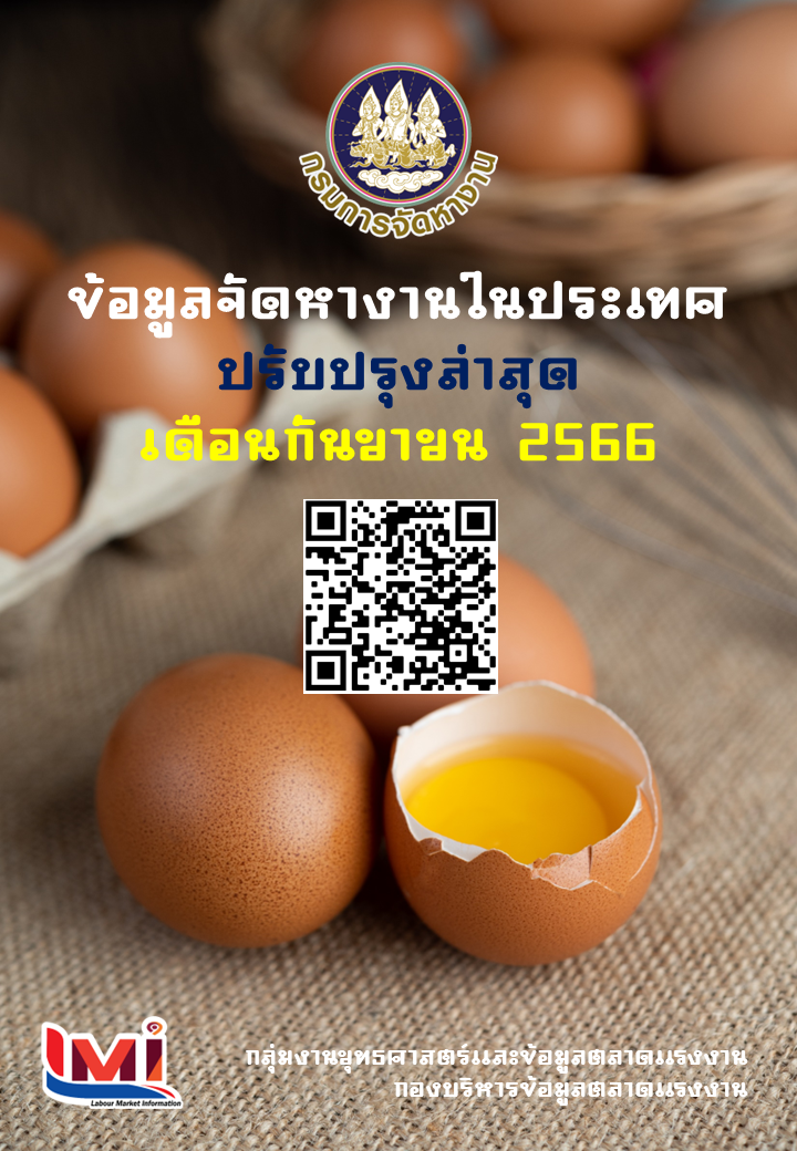 ข้อมูลจัดหางานในประเทศ เดือนกันยายน 2566